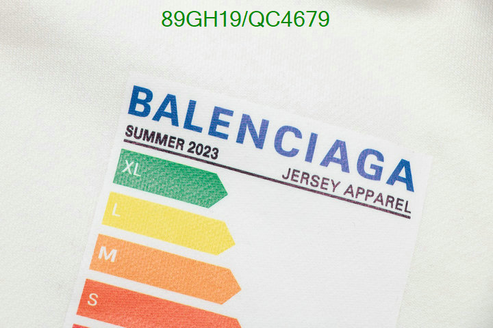 Balenciaga-Clothing Code: QC4679 $: 89USD