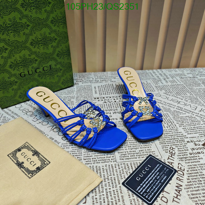 Gucci-Women Shoes Code: QS2351 $: 105USD