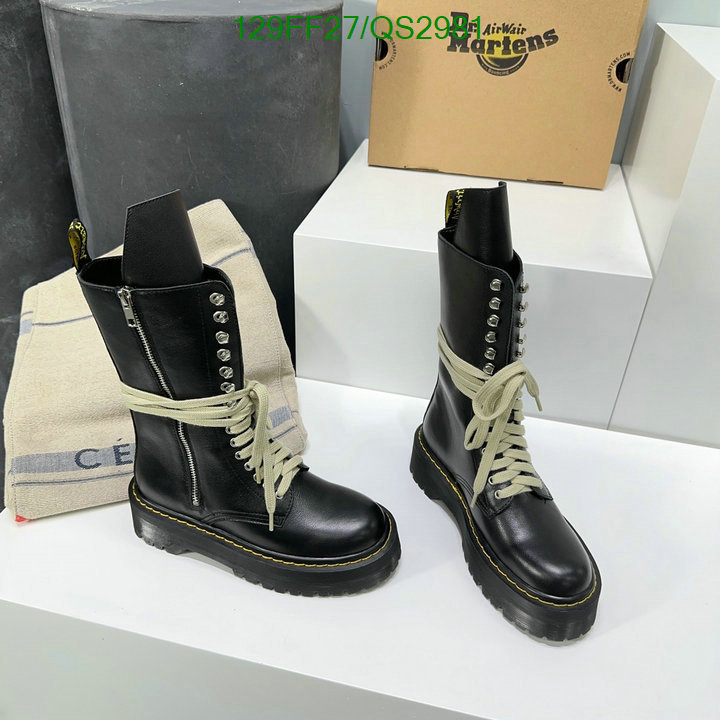 DrMartens-Women Shoes Code: QS2981 $: 129USD