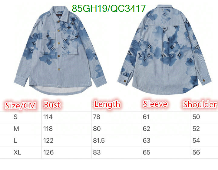 LV-Clothing Code: QC3417 $: 85USD