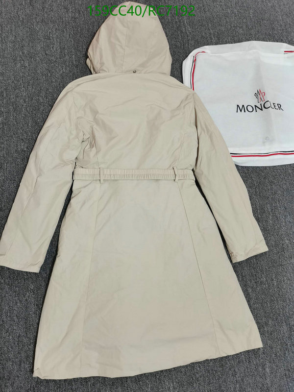 Moncler-Down jacket Women Code: RC7192 $: 159USD