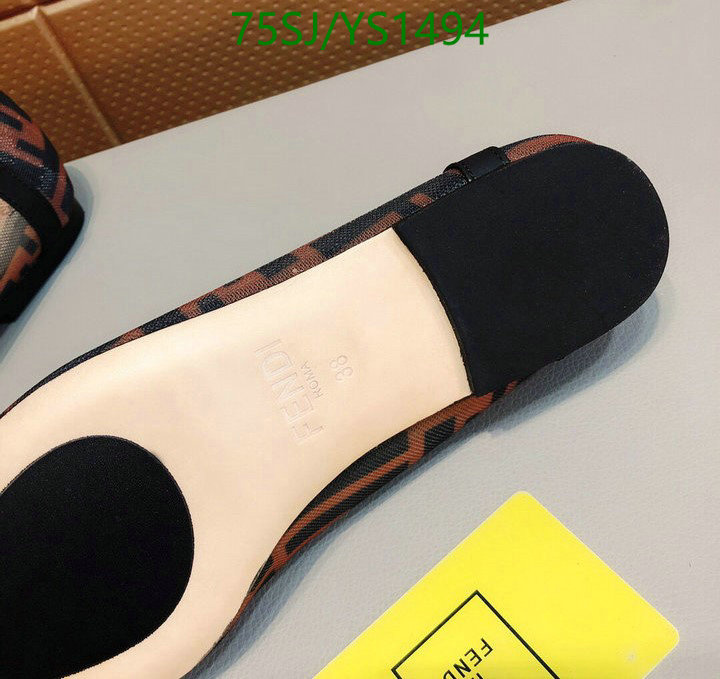 Fendi-Women Shoes Code: YS1494 $: 75USD