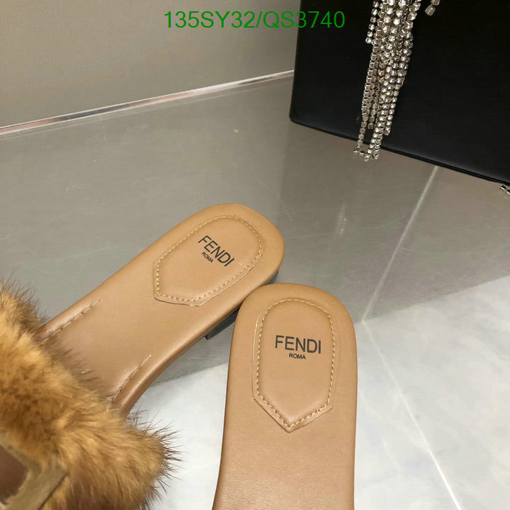 Fendi-Women Shoes Code: QS3740 $: 135USD