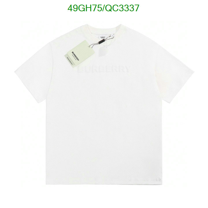 Burberry-Clothing Code: QC3337 $: 49USD