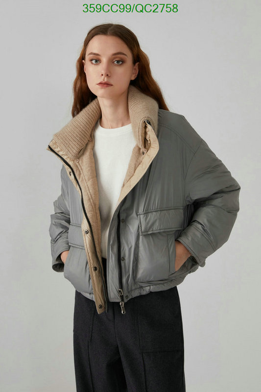 Brunello Cucinelli-Down jacket Women Code: QC2758 $: 359USD