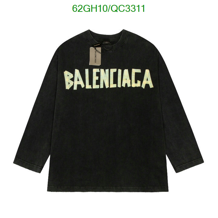 Balenciaga-Clothing Code: QC3311 $: 62USD