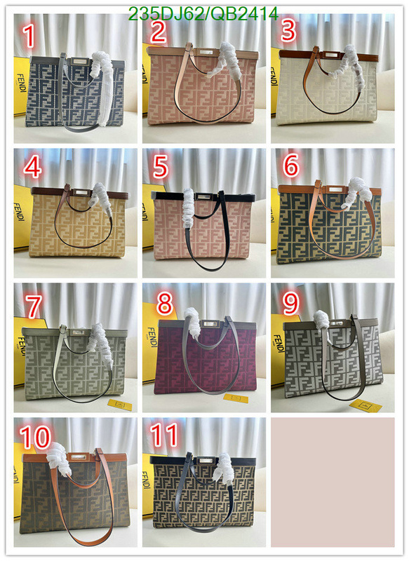 Peekaboo-Fendi Bag(Mirror Quality) Code: QB2414 $: 235USD