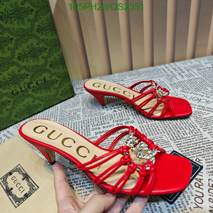 Gucci-Women Shoes Code: QS2351 $: 105USD