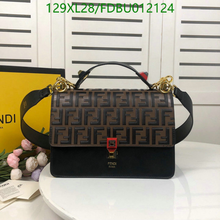 Diagonal-Fendi Bag(4A) Code: FDBU012124 $: 129USD