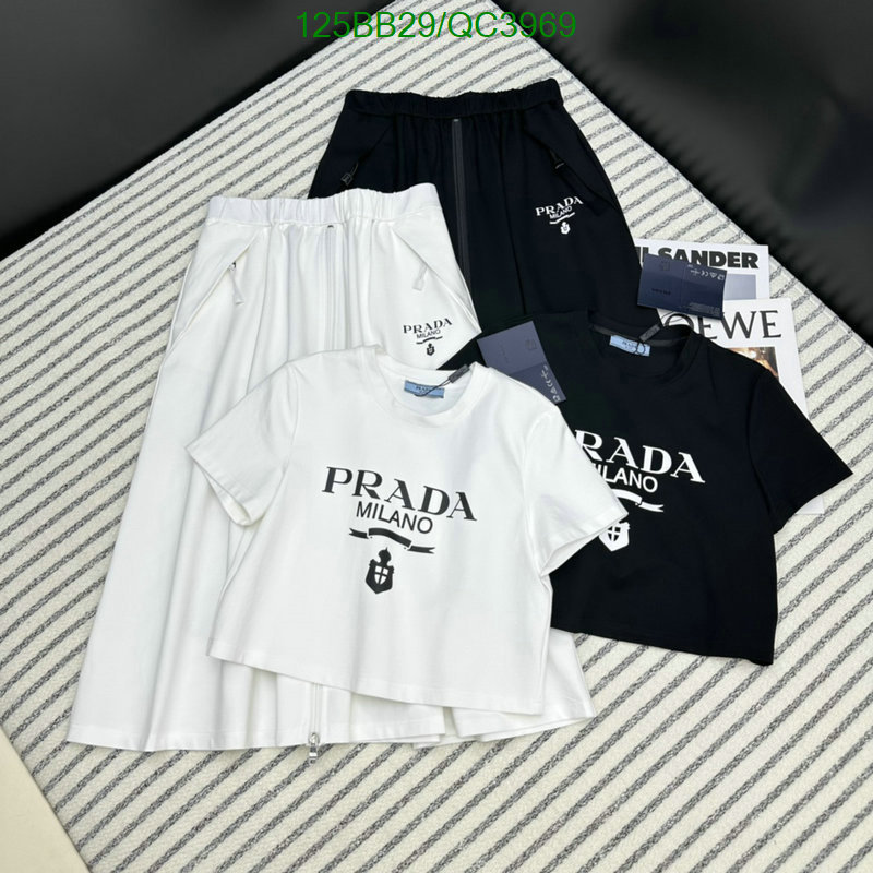 Prada-Clothing Code: QC3969 $: 125USD