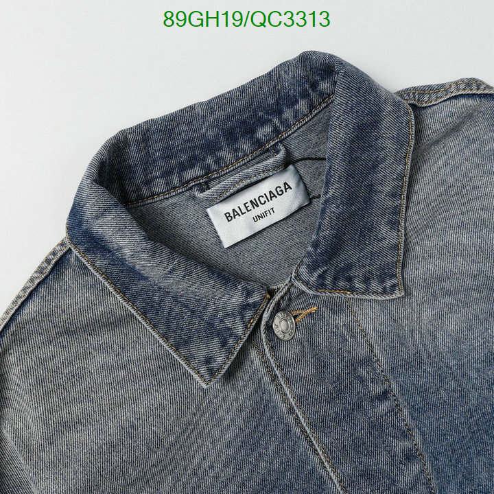 Balenciaga-Clothing Code: QC3313 $: 89USD