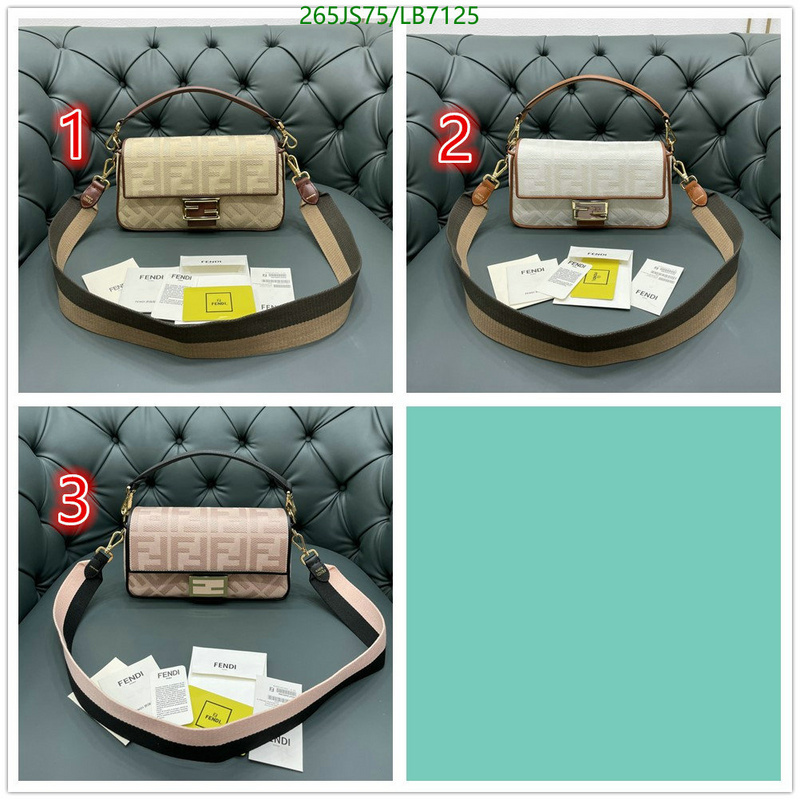 Baguette-Fendi Bag(Mirror Quality) Code: LB7125 $: 265USD