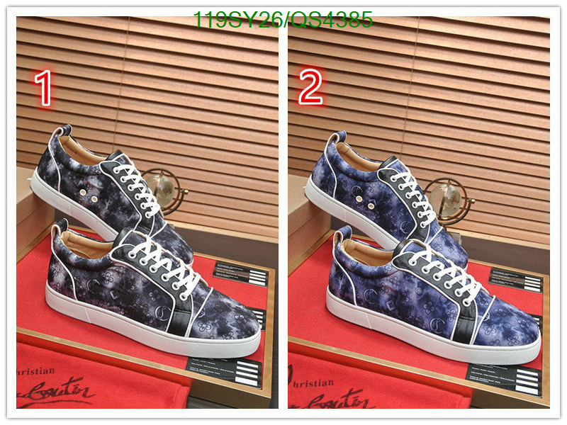Christian Louboutin-Men shoes Code: QS4385 $: 119USD