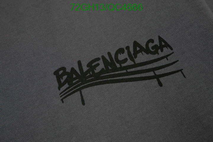 Balenciaga-Clothing Code: QC4666 $: 72USD