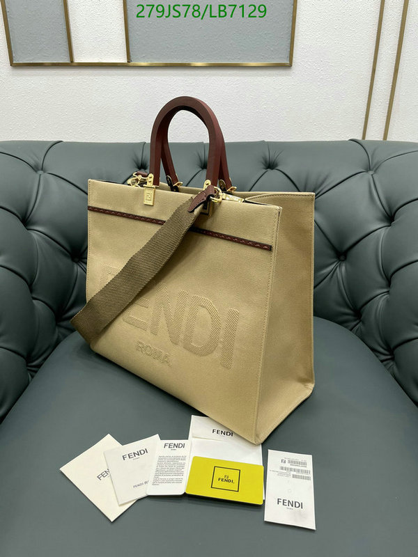 Sunshine-Fendi Bag(Mirror Quality) Code: LB7129 $: 279USD