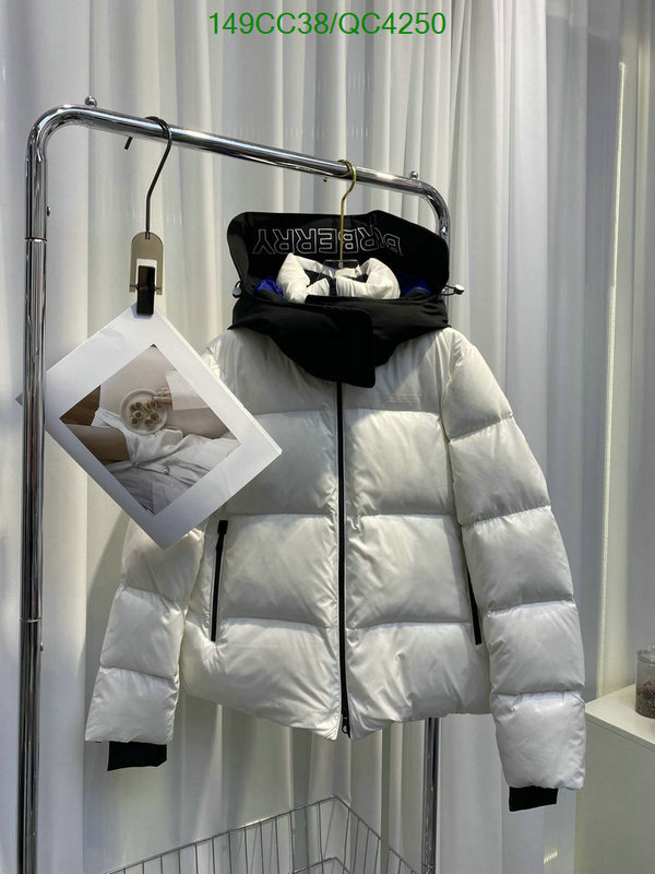 Burberry-Down jacket Women Code: QC4250 $: 149USD