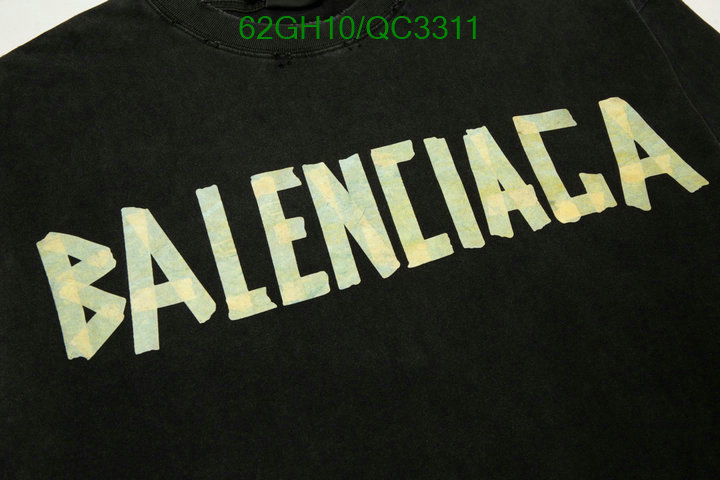 Balenciaga-Clothing Code: QC3311 $: 62USD