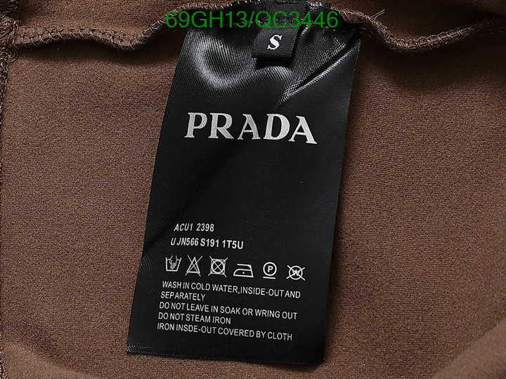 Prada-Clothing Code: QC3446 $: 69USD