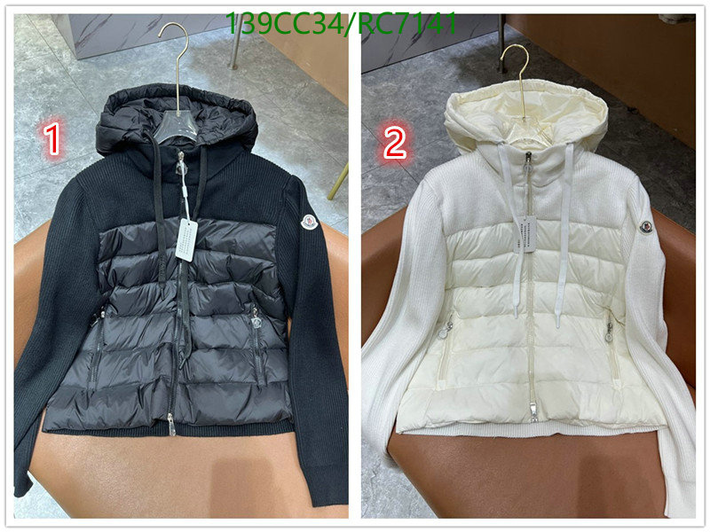 Moncler-Down jacket Women Code: RC7141 $: 139USD