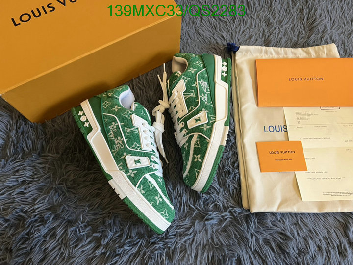 LV-Men shoes Code: QS2283 $: 139USD