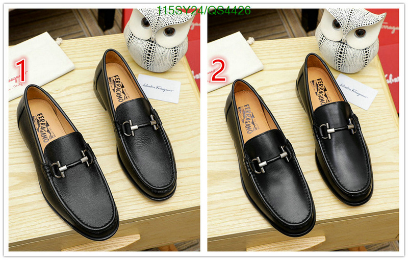 Ferragamo-Men shoes Code: QS4426 $: 115USD