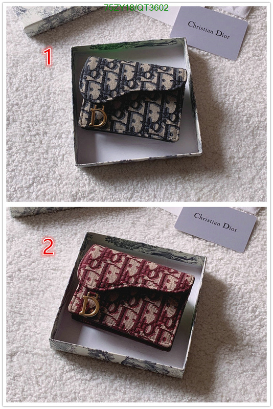 Dior-Wallet(4A) Code: QT3602 $: 75USD