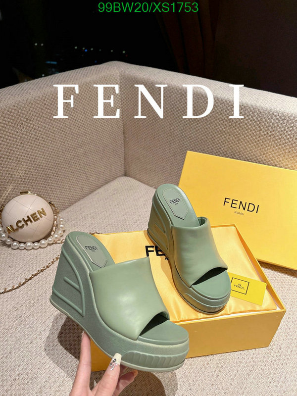 Fendi-Women Shoes Code: XS1753 $: 99USD