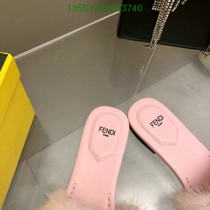 Fendi-Women Shoes Code: QS3740 $: 135USD