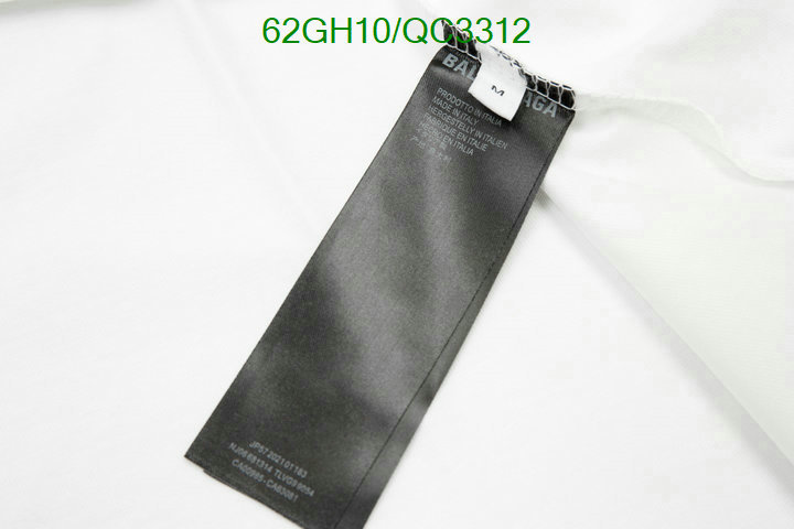 Balenciaga-Clothing Code: QC3312 $: 62USD