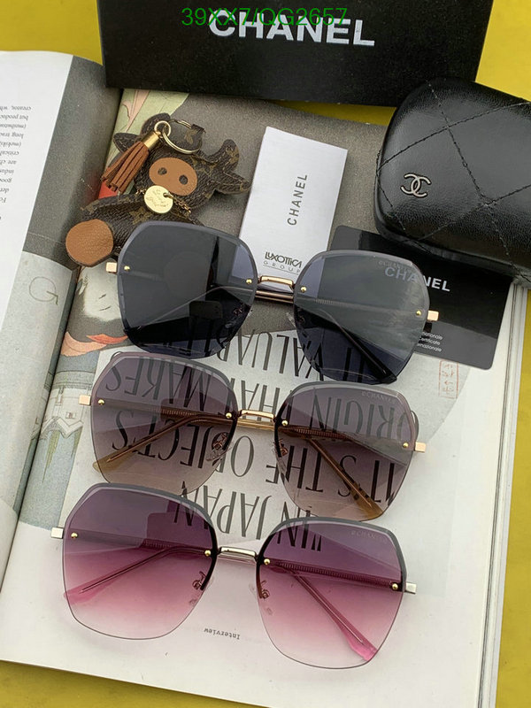 Chanel-Glasses Code: QG2657 $: 39USD