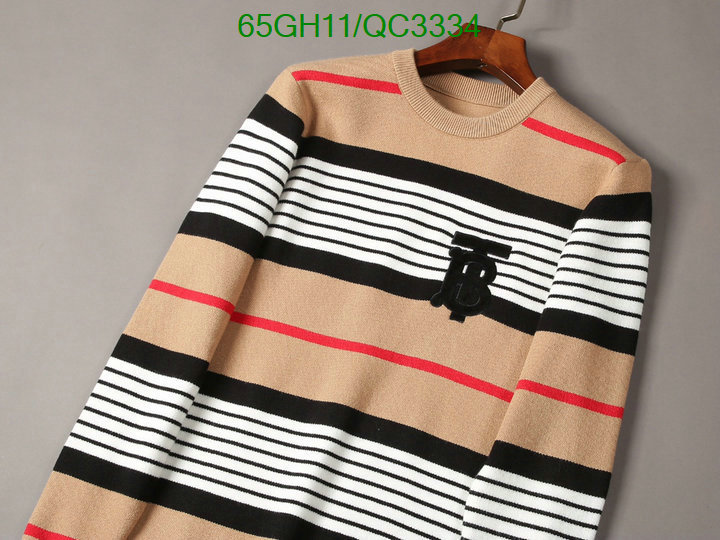 Burberry-Clothing Code: QC3334 $: 65USD