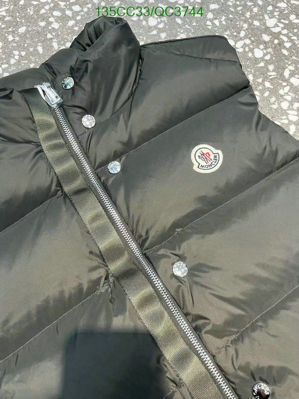 Moncler-Down jacket Men Code: QC3744 $: 135USD