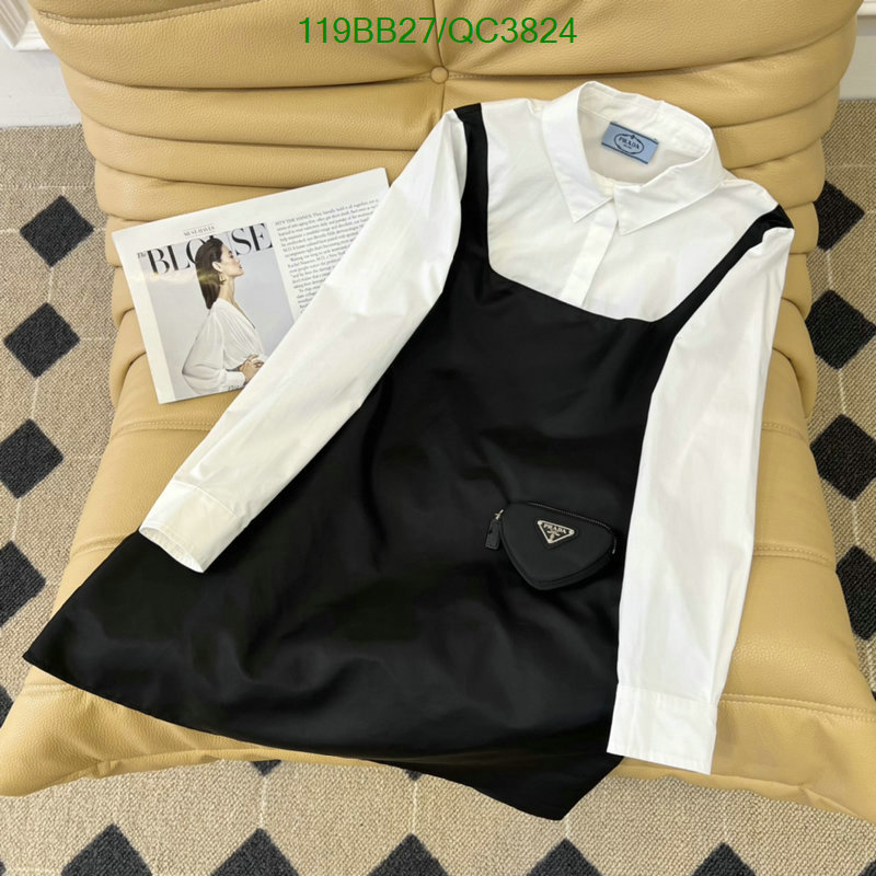 Prada-Clothing Code: QC3824 $: 119USD