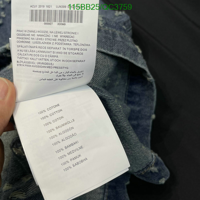 MIUMIU-Clothing Code: QC3759 $: 115USD