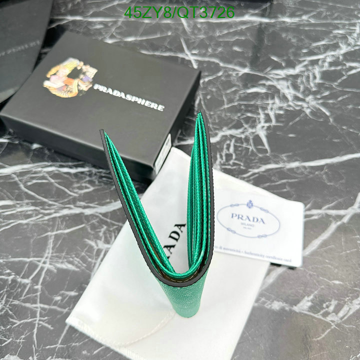 Prada-Wallet-4A Quality Code: QT3726 $: 45USD