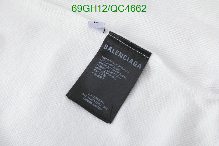 Balenciaga-Clothing Code: QC4662 $: 69USD