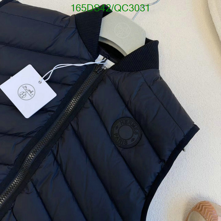 Hermes-Down jacket Men Code: QC3031 $: 165USD