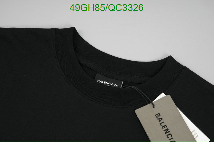 Balenciaga-Clothing Code: QC3326 $: 49USD