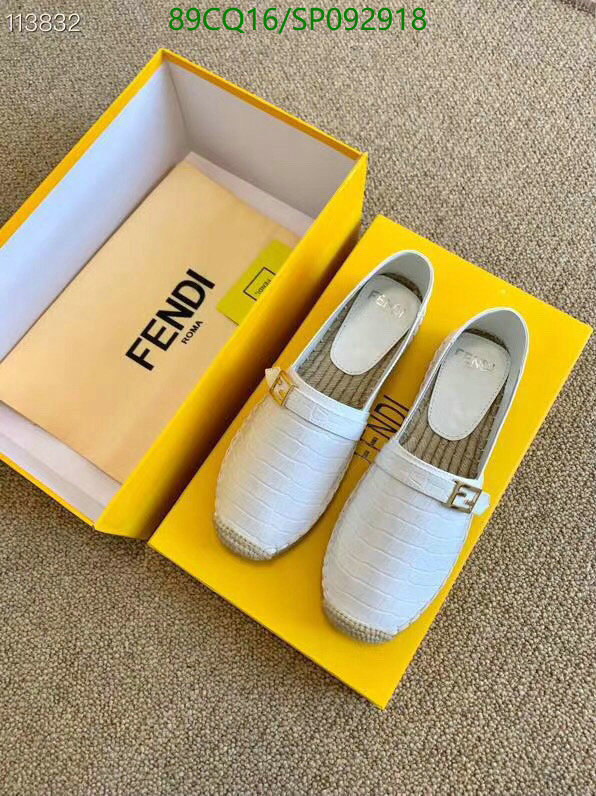 Fendi-Women Shoes Code: SP092918 $: 89USD