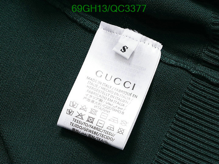 Gucci-Clothing Code: QC3377 $: 69USD
