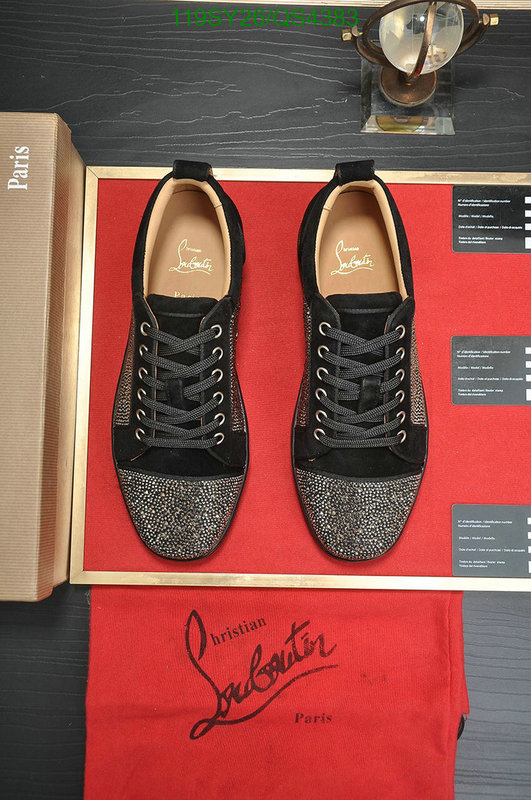 Christian Louboutin-Men shoes Code: QS4383 $: 119USD