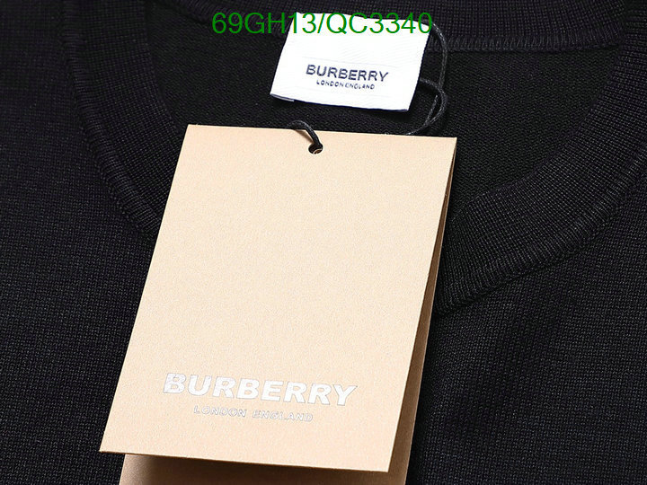 Burberry-Clothing Code: QC3340 $: 69USD