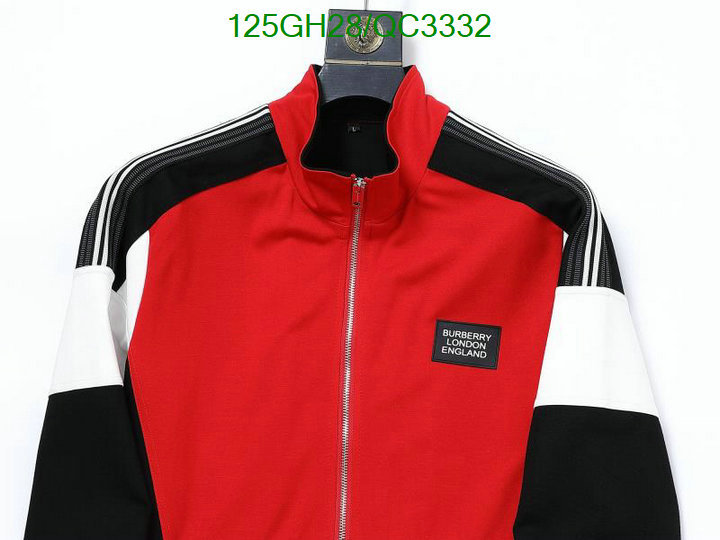 Burberry-Clothing Code: QC3332 $: 125USD