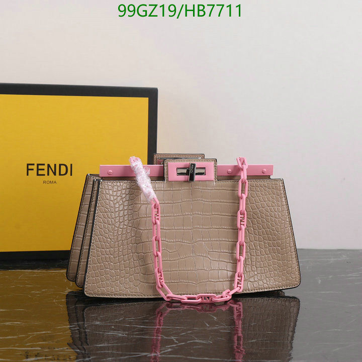 Handbag-Fendi Bag(4A) Code: HB7711 $: 99USD