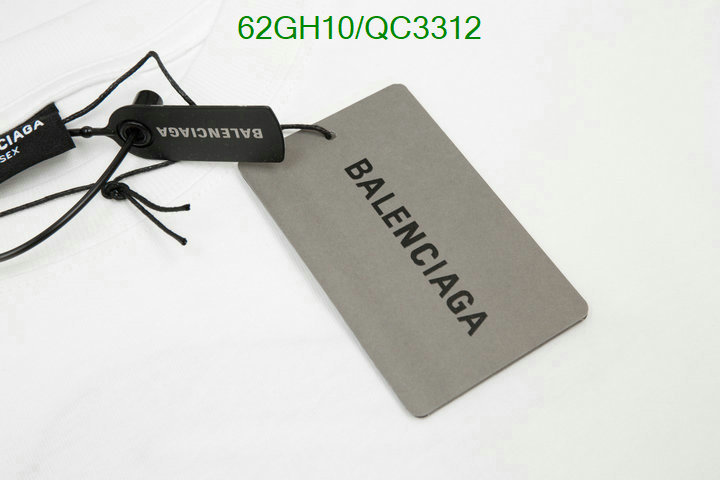Balenciaga-Clothing Code: QC3312 $: 62USD