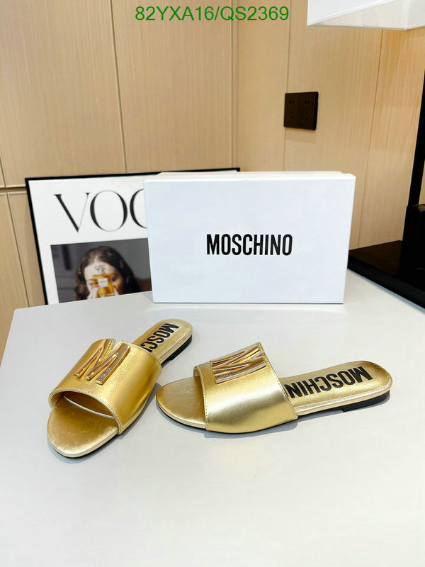 MOSCHINO-Women Shoes Code: QS2369