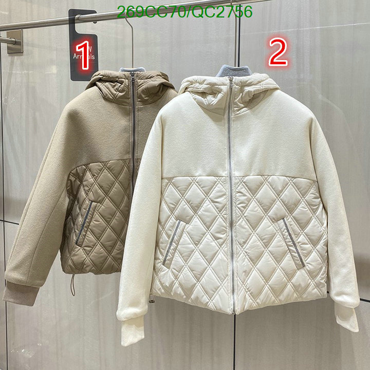 Brunello Cucinelli-Down jacket Women Code: QC2756 $: 269USD