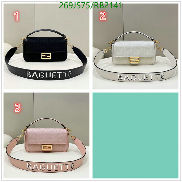 Baguette-Fendi Bag(Mirror Quality) Code: RB2141 $: 269USD