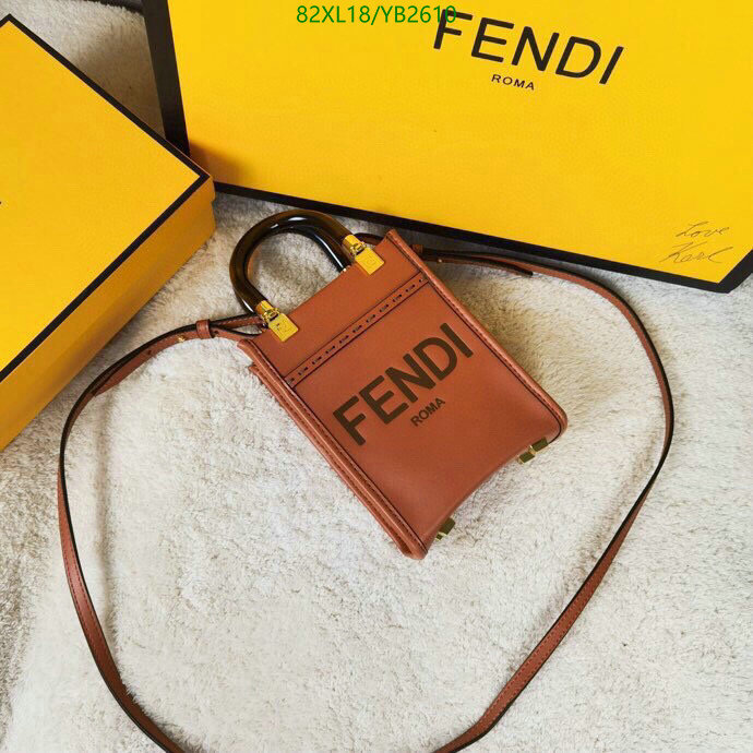 Fendi-Bag-4A Quality Code: YB2610 $: 82USD