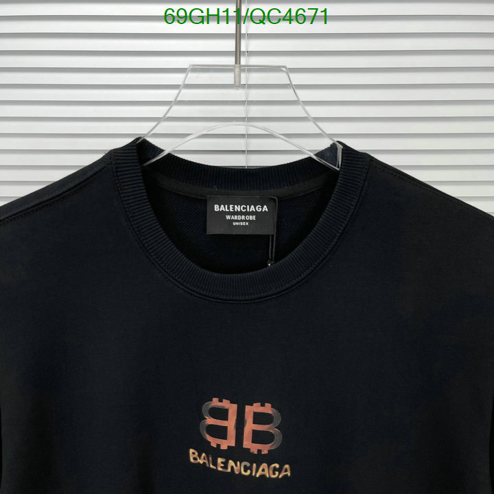 Balenciaga-Clothing Code: QC4671 $: 69USD